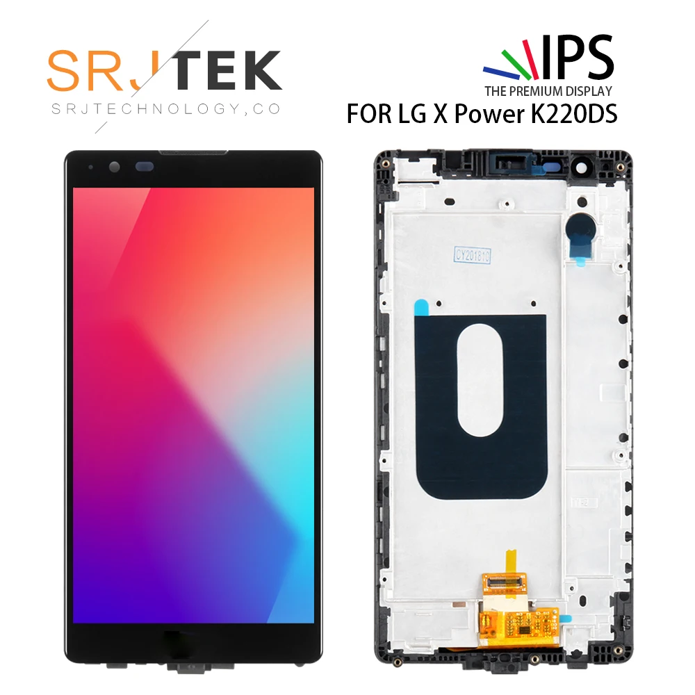 Оригинальный 5 3 '&#x271280x720 для LG X Power K220DS K220 ЖК-дисплей с кодирующий