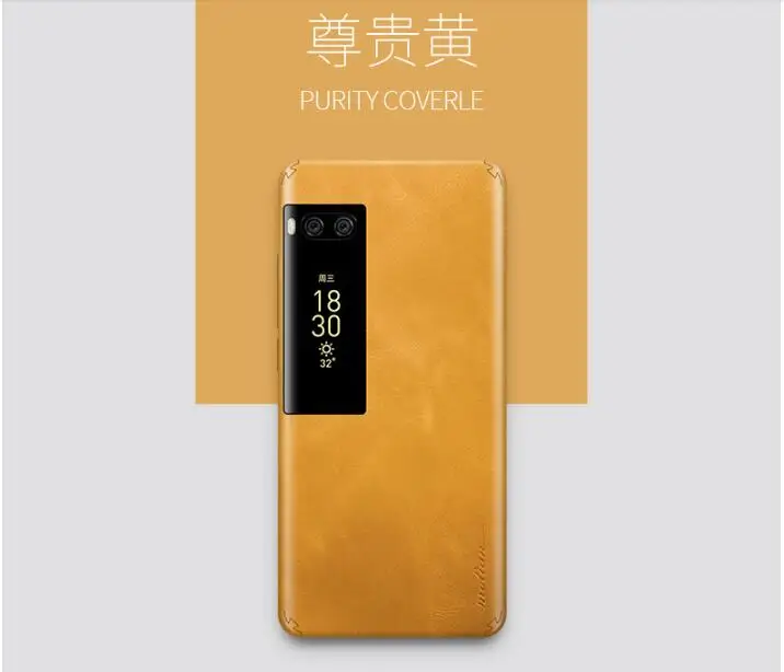 Meizu pro 7 чехол из натуральной кожи. Ручная работа 360 полностью обернутая кожаная задняя крышка для meizu pro 7 plus с бесплатной доставкой