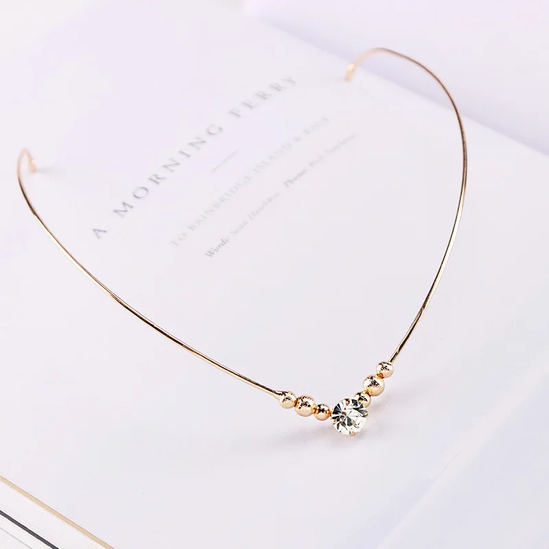 1PC New Arrival Crystal Alloy Hairbands Back Holder Headwear Girls Lovely Hair Band Fashion Headbands For Women Accessories |