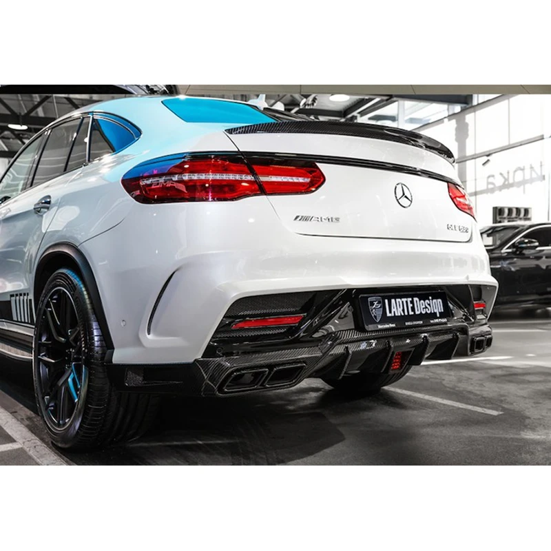 Спойлер для Mercedes gle coupe Benz class задний спойлер из углеродного волокна W166 GLE63 AMG GLE 300 400