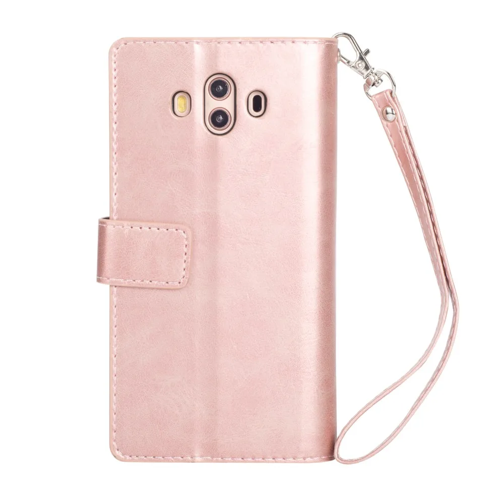 L-FADNUT для huawei P20 P30 P8 Lite mate 9 10 20 Pro Чехол-кошелек с отделением для карт кошелек с откидной подставкой Держатель для телефона из искусственной кожи чехол s