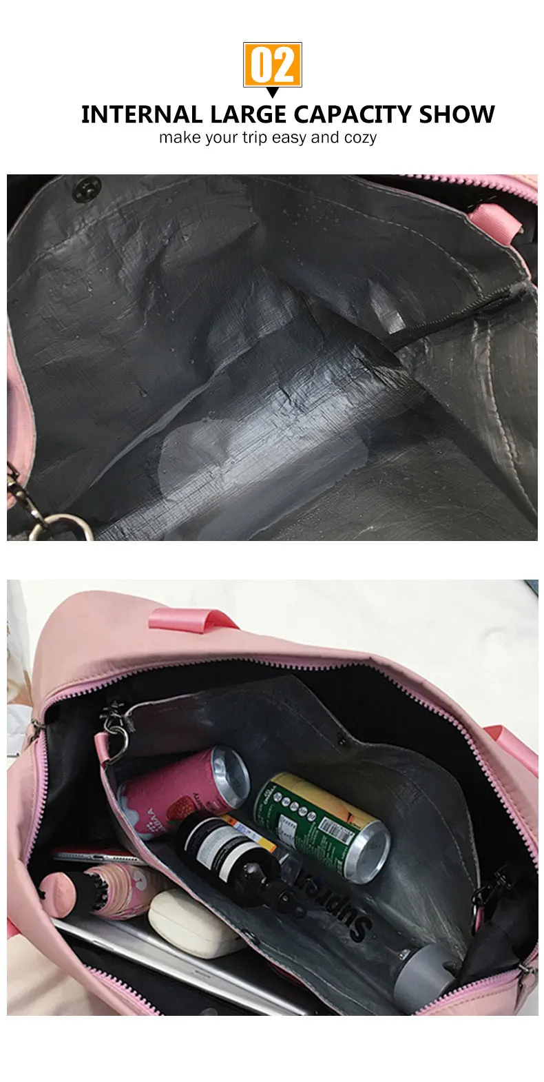 Sports Gym Fitness Dry Wet Separation Yoga Bag Travel Handbags For Shoes Women the Shoulder Sac De Sport Luggage Duffle XA965WD