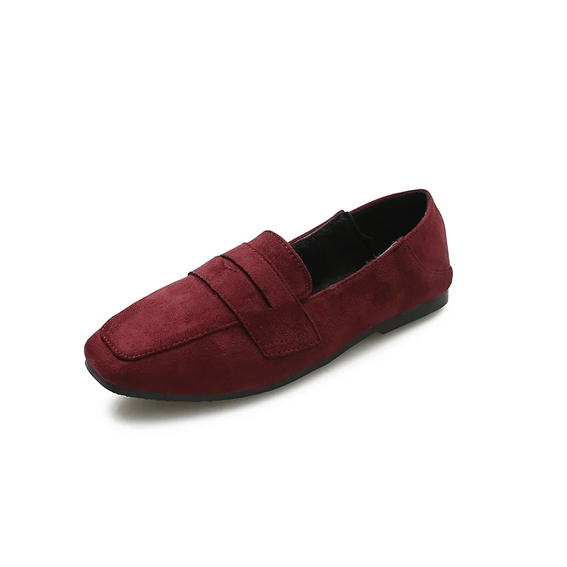 Классическая женская обувь на плоской подошве; zapatos mujer; женская обувь из плюша для работы; зимние теплые лоферы; дизайнерская женская обувь без шнуровки
