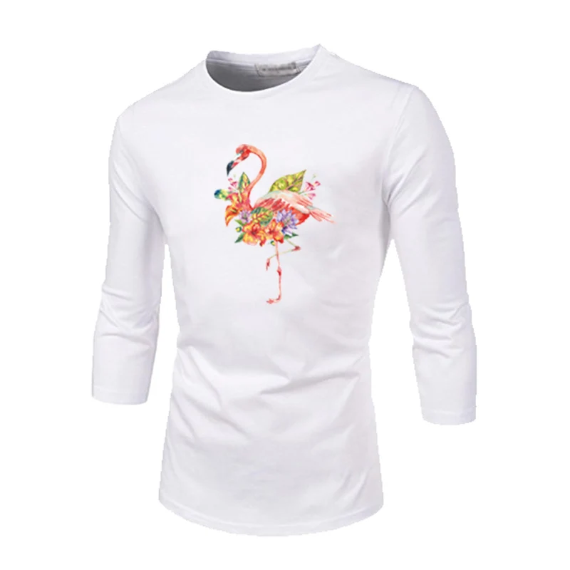 Нашивка с утюгом розовые нашивки фламинго новинка 2018 футболка сделай сам