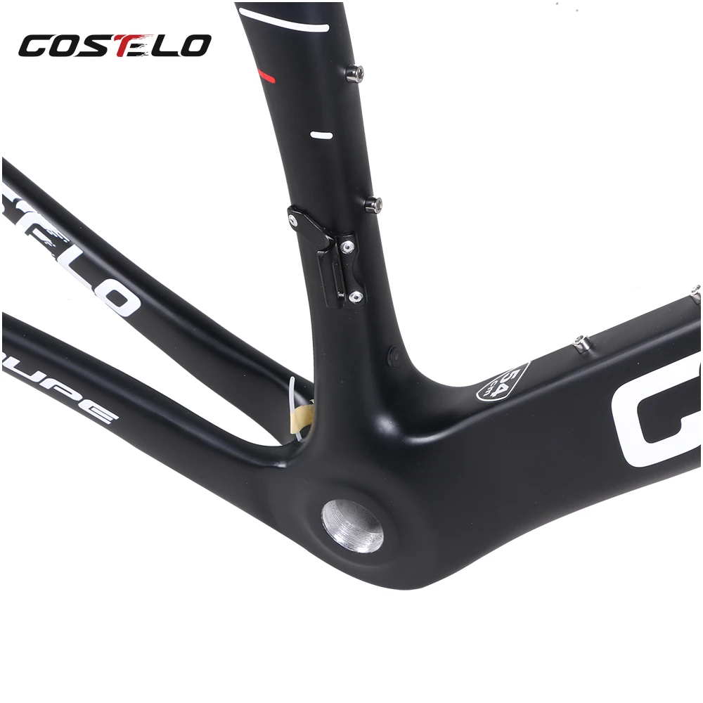 Costelo Speedcoupe 2,0 T800 полный углеродного волокна дорожный велосипед велосипедная Рама зажим гарнитура