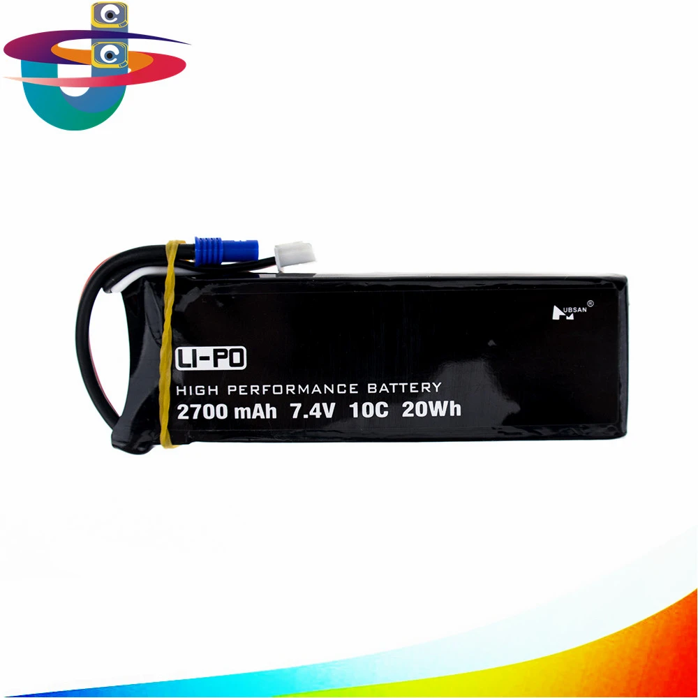 1 2 3 4 шт. 7 В 2700 мАч 10C Hubsan H501S X4 lipo аккумулятор для H501C Радиоуправляемый квадрокоптер