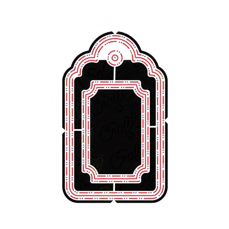 Eastshape метка штампы металла резки Скрапбукинг заготовки закладок для карт делая