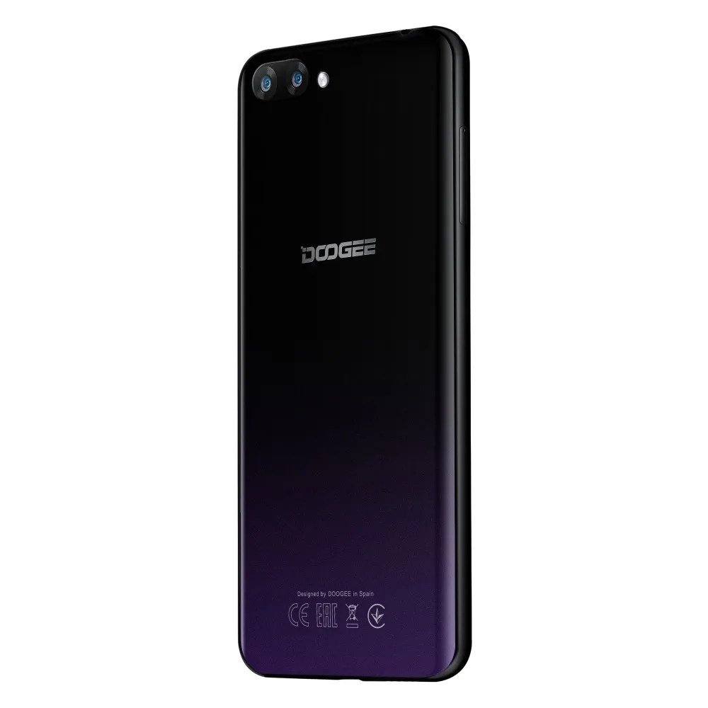 DOOGEE Y7 Plus 4G смартфон 6,18 дюймов MTK6757 Octa Core 6 Гб 64 Гб 16MP 5080 мАч Android 8,1 отпечатков пальцев разблокированная OTG мобильных телефонов