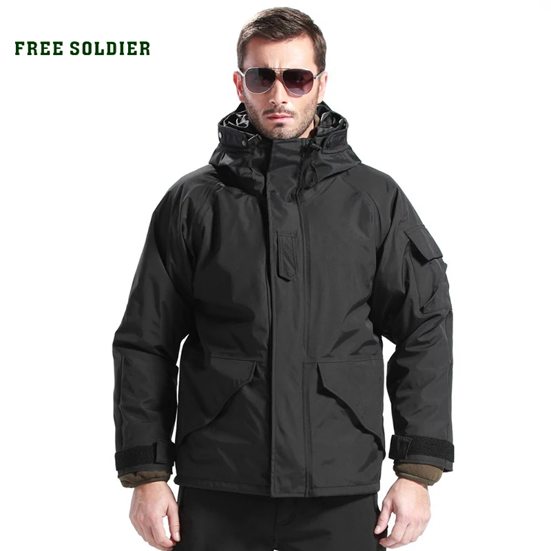 FREE SOLDIER Наружная флисовая ткань утолщенный вкладыш и защита от ветра утепление