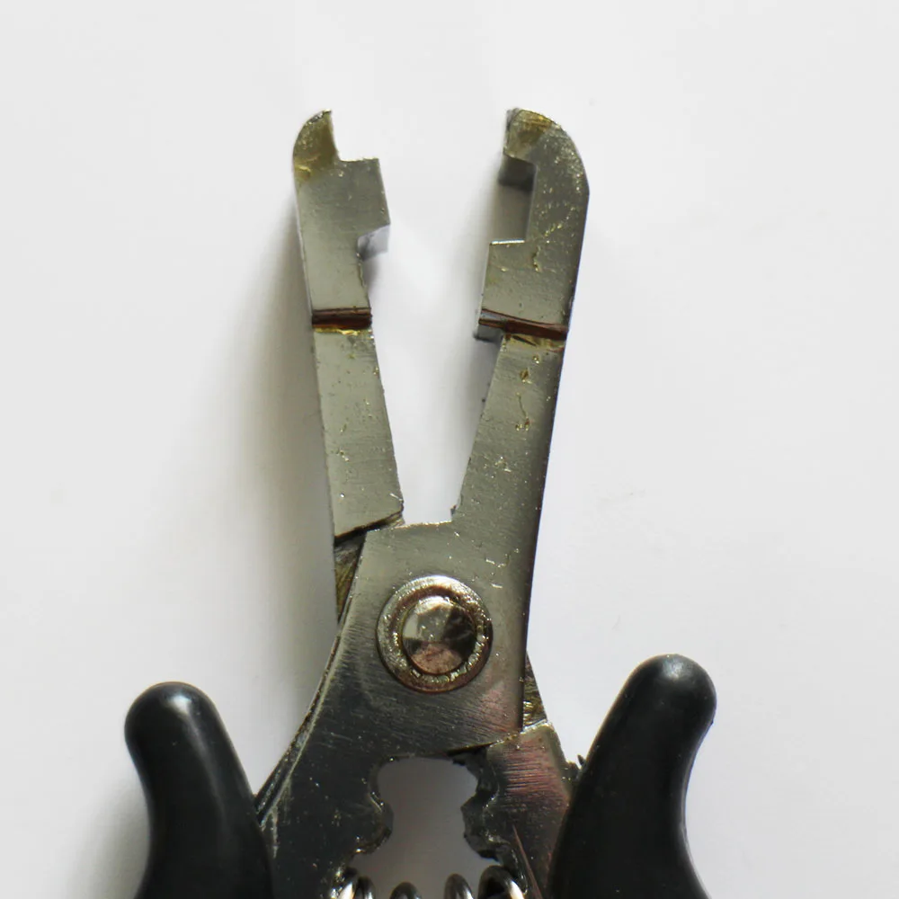 Бесплатная доставка 1 шт. металлические 4 мм U образные плоскогубцы для микроколец