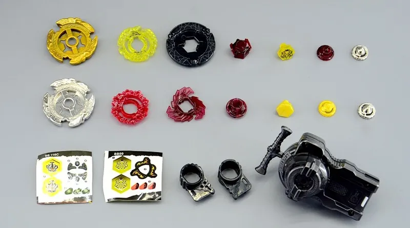 Металлическая импульсная пара Beyblades Burst заводная головка с левым и правым
