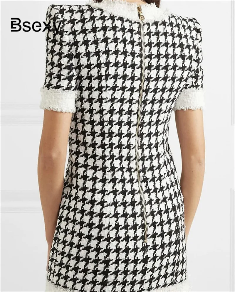 Женские серьги капельки для подиума трикотажное платье 2019 летнее элегантное