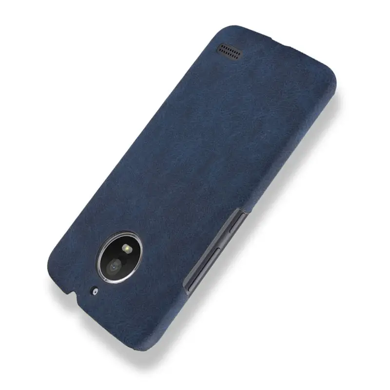 Для Motorola Moto E4 чехол для Чехол класса люкс из искусственной кожи жесткий телефона