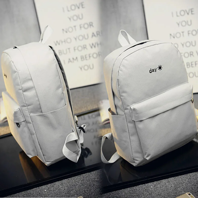 2016 простой дизайн сумки Оксфорд рюкзак для ноутбука сумка отдыха школьников