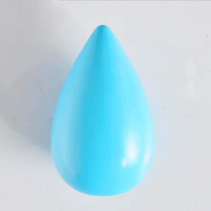 Blue L Современные капли воды крючки деревянные настенные вешалки домашний декор творческий держатель платяного шкафа крючки рельсы - Цвет: Blue L