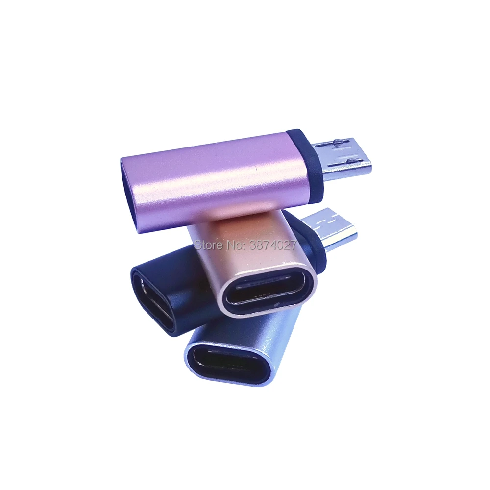 Корпус из алюминиевого сплава 2017 usb type-c мама-micro папа адаптер usb-c Зарядка телефона