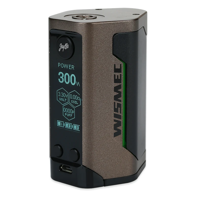 Оригинальный WISMEC рел RX GEN3 300 Вт TC коробка мод Макс выход и двойная защита цепи No18650