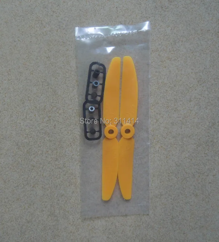 16 шт. 8 пар 5x3 5030 ABS Prop Propeller CW/CCW для QAV250 250 Mini Quadcopter черный желтый зеленый оранжевый