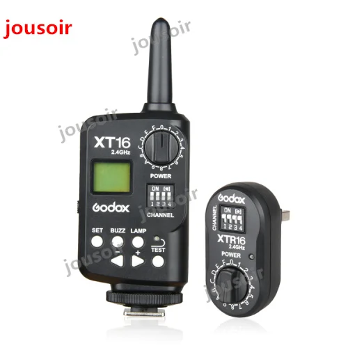 Godox XT 16 беспроводной 2 4G пульт дистанционного управления триггер вспышки +