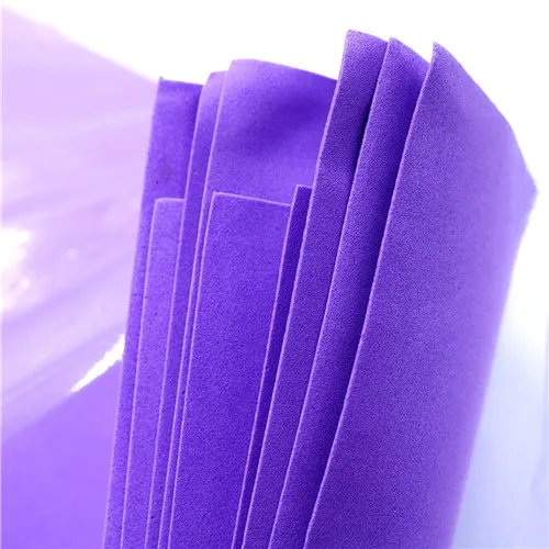 purple 10 шт. 50*50 см EVA пенопластовая бумага DIY ручной работы подарки карты декор материалы для скрапбукинга разноцветные цветы вечерние губчатая бумага - Цвет: purple