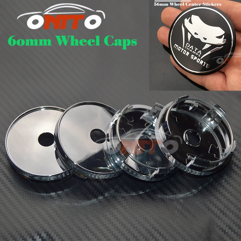 Модифицированная Автомобильная эмблема 60 мм 4 шт. колпачки для центра колес VW Audi