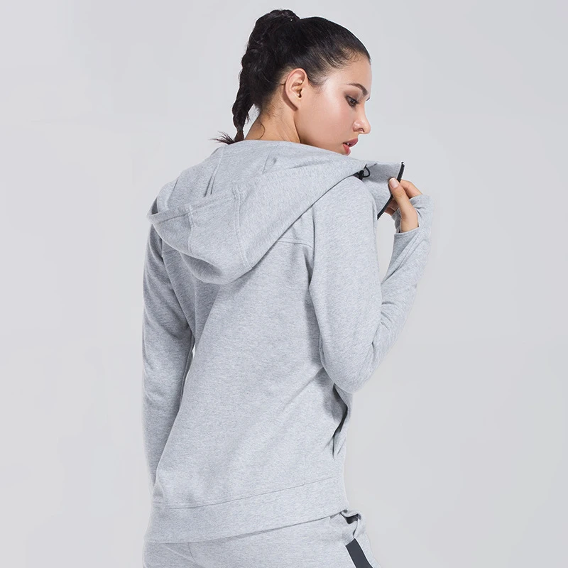 Danenjoy Для женщин черный Спортивная куртка Фитнес Сексуальная выдалбливают с длинными рукавами на открытом