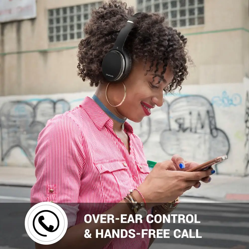 OneOdio оригинальные активный Шум наушники с шумоподавлением Bluetooth Беспроводной ANC