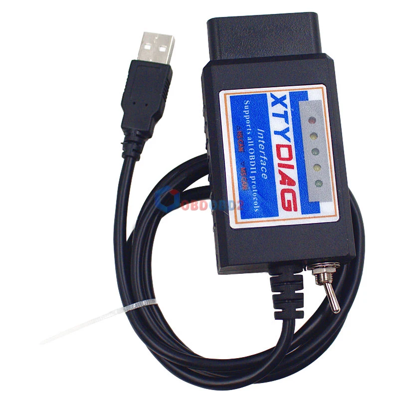 PIC18F25K80 чип ELM327 V1.5 USB Переключатель ELM 327 CAN/MS CAN для Forscan OBD2 диагностический сканер