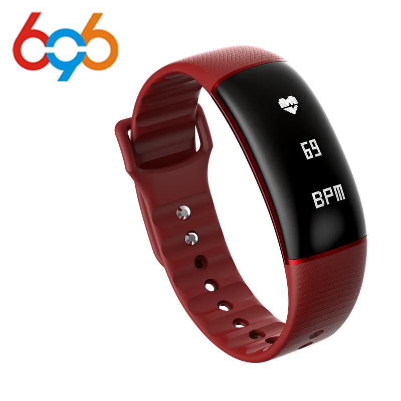 Smart band A69 смарт браслет сердечного ритма измерять кровяное давление часы Шагомер
