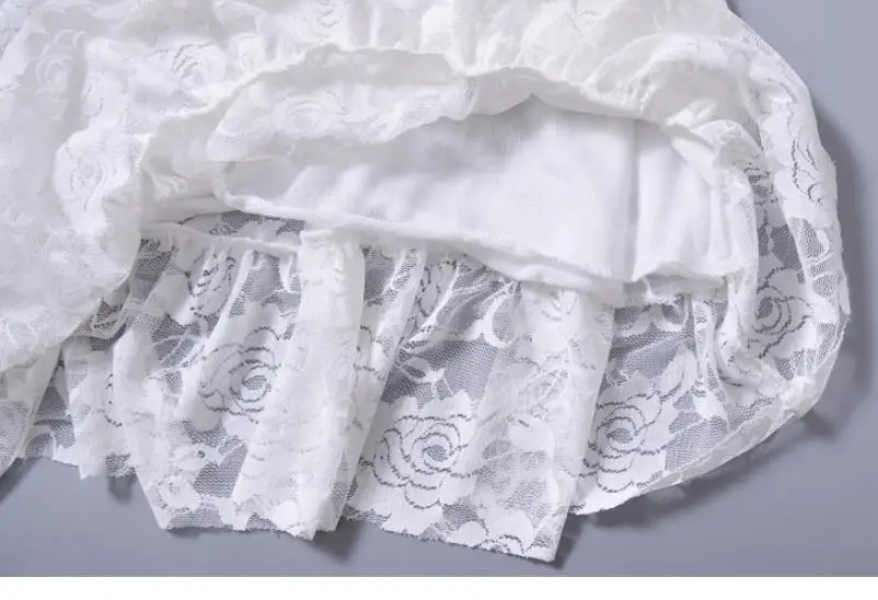 2019GirlsLace Embroidery Dress Kids Dresses for Girl Princessspring and autumn Party Gown Children Wedding Wear1-4Y | Детская одежда и