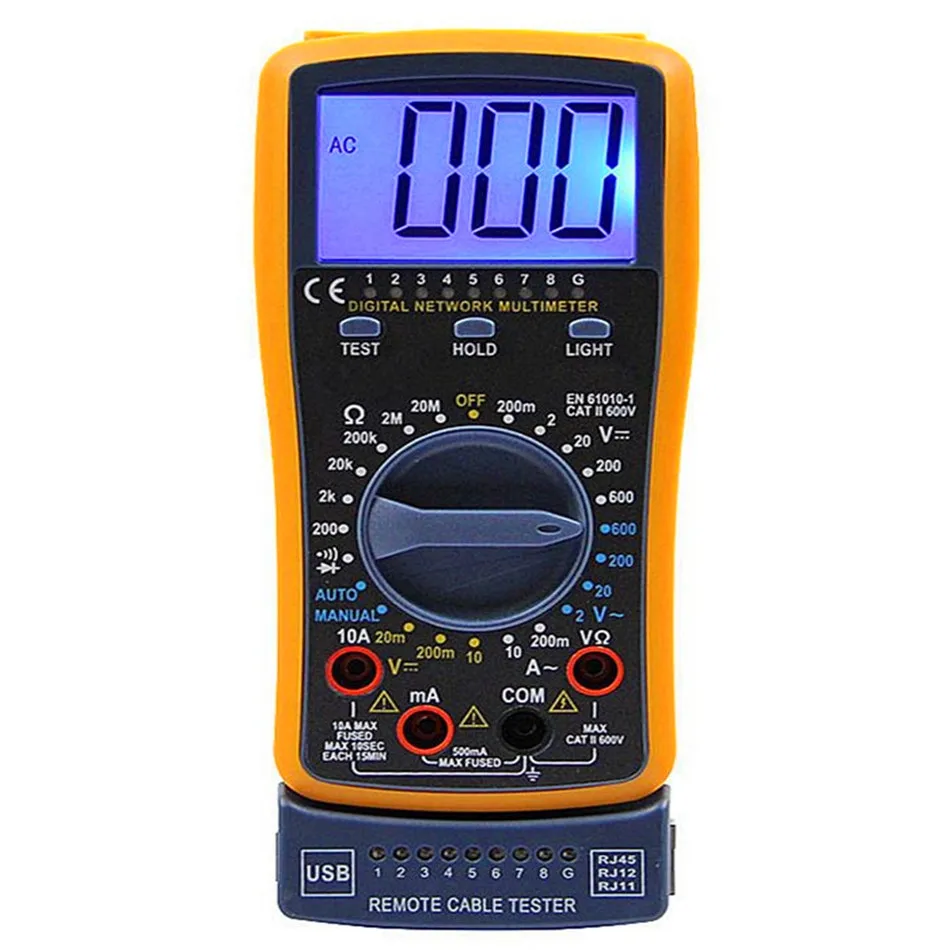 Высокоточный цифровой мультиметр DT4300A электронный электрик обслуживание