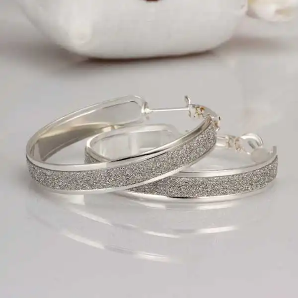 Женские серьги капельки из серебра 2017 пробы E465|earrings new|earrings fashionearrings wholesale |