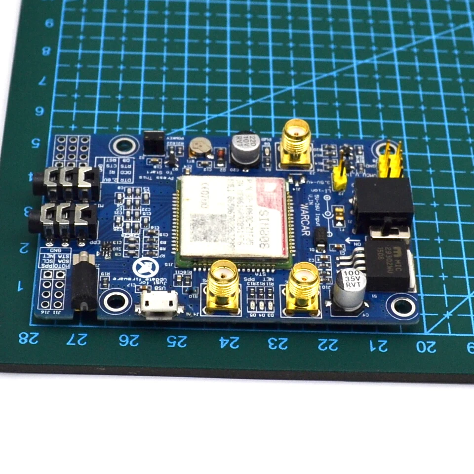 SIM808 вместо SIM908 модуля GSM GPRS GPS макетная плата IPX SMA с антенной доступная для Raspberry Pi
