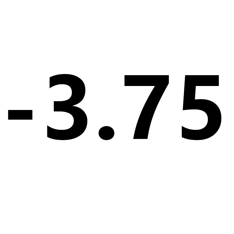 -3.75 Стильный расстояние очки мужские женские близорукость-0,25 до-6,0 недальновидно линзами золото ретро кадров круглые и овальные очки - Цвет оправы: -3.75