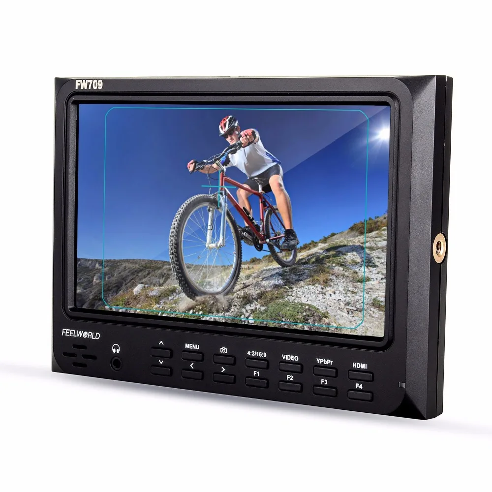 Feelworld FW 709 7 дюймовый IPS HD экран монитор камеры 1024x600 поддержка GH4 A7RII 7D D800 C100 C300 FS7