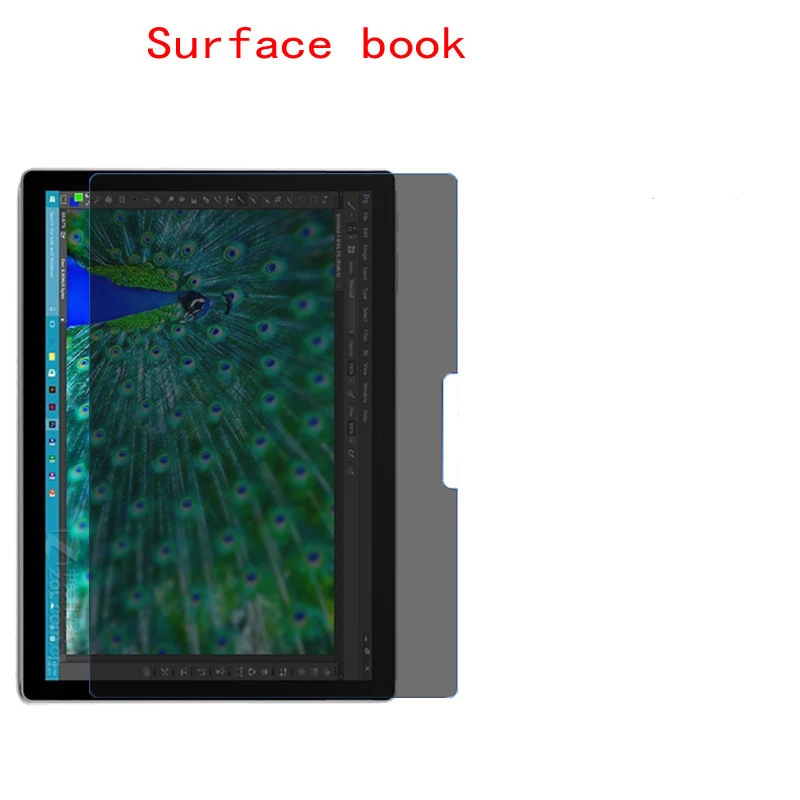 Для microsoft Surface book 2 13,5 дюймов экран Защитное стекло для сохранения личной информации конфиденциальности Анти-Blu-ray эффективная защита зрения