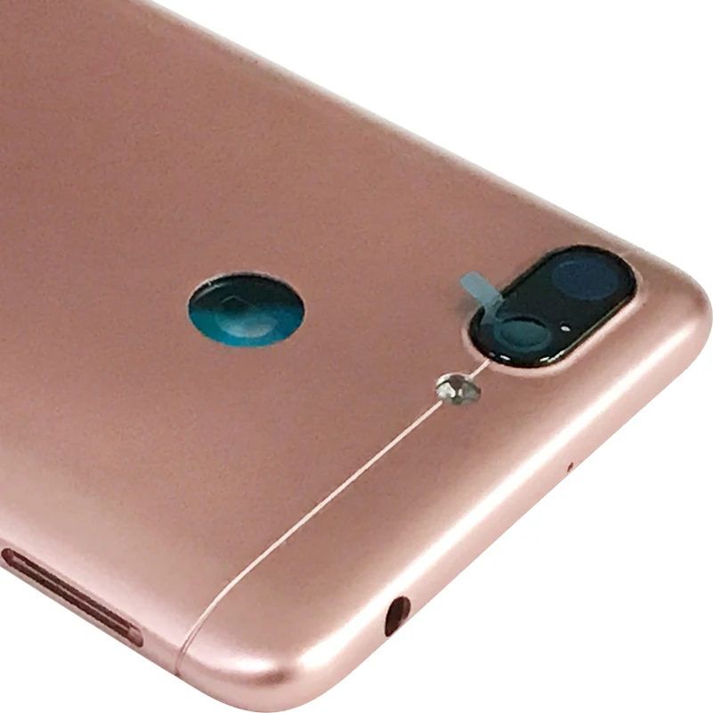 Задняя крышка батареи для Redmi 6 крышка батареи задняя крышка чехол для Redmi 6A задняя крышка корпус+ кнопки включения громкости объектив Cameca