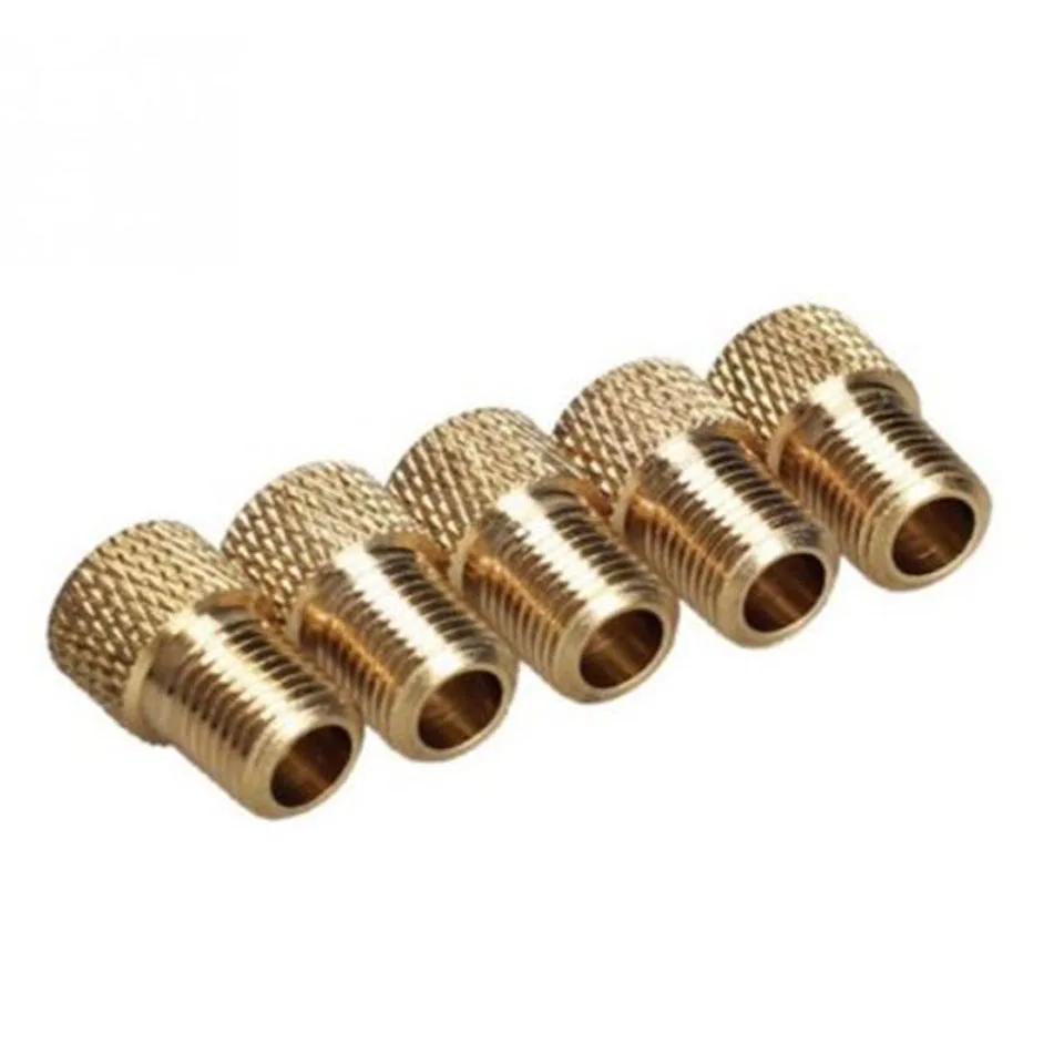 5PCS/Lot Presta To Schrader Tube Air Pump Converter Bicycle Bike Tire Valve Adapter Tool Cycling Accessories | Спорт и развлечения