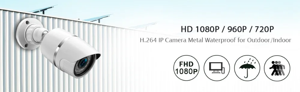 ANBIUX PoE камера 48V PoE ip-камера 1080P SONY IMX307 CCTV камера P2P ONVIF 2,0 водонепроницаемая IP66 наружная камера безопасности