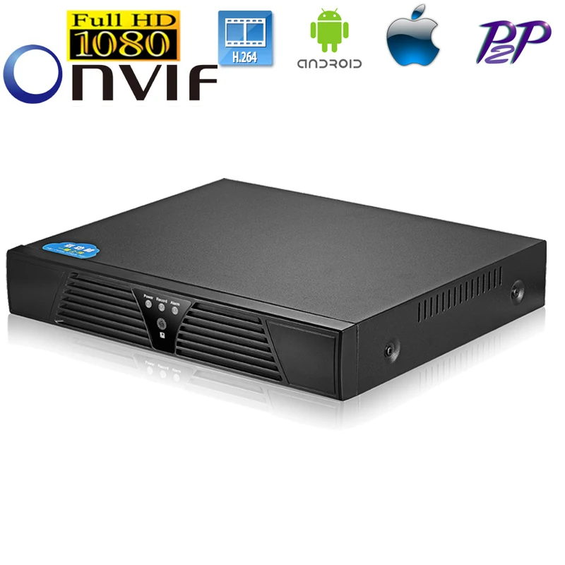 BESDER 8 канальный Сетевой Видео Регистраторы H.264 High Profile 8CH 1080P NVR HI3520D 12CH 960P CCTV для IP