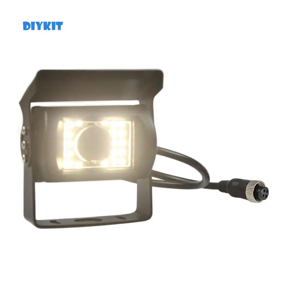 Камера заднего вида DIYKIT водонепроницаемая камера для парковки 4 контакта 12-24 в HD с