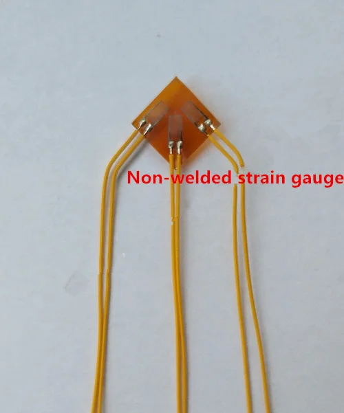 

5pcs 120-3CA solderless strain gauge / No welding strain rosette / Triaxial strain flower