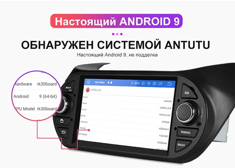 Isudar Автомобильный мультимедийный плеер 1 Din Android 9 DVD Automotivo для FIAT/Fiorino/Qubo/Citroen/Nemo/peugeot/Bipper gps радио 4 ядра