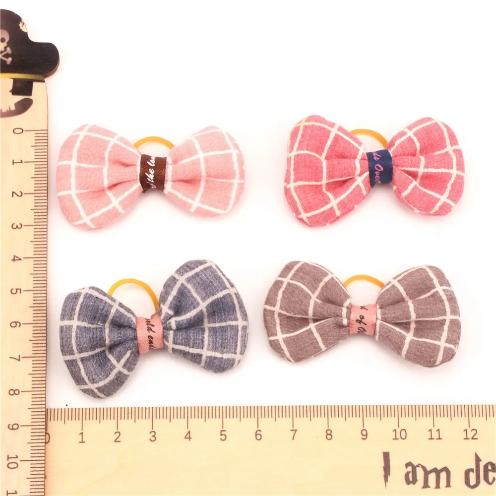 Аксессуары для волос маленьких собак зажимы груминга йоркширских питомцев банты