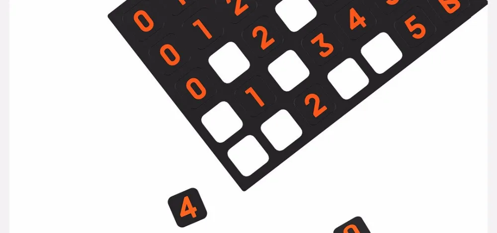 Xiaomi TITA временный стоп знак автомобильный парковочный номер карты может скрывать поддержка многонациональных телефонных номеров для движения автомобиля