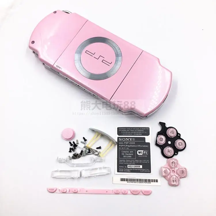 17 цветов доступны полный корпус Оболочка Чехол для psp 2000 psp 2000 с кнопками комплект