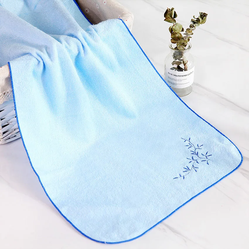 100% хлопок быстрое мягкое полотенце для лица Пляжное гостиничное спортивное