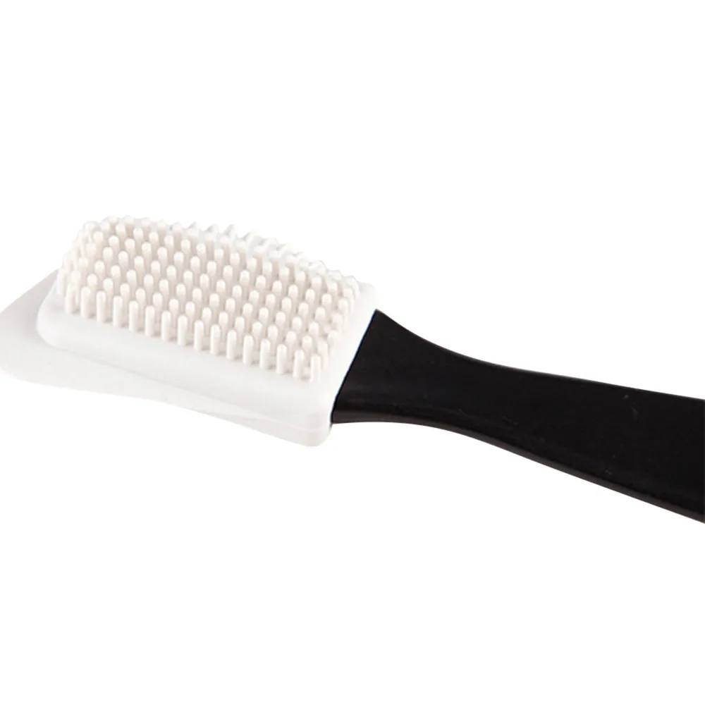 Cleaning Brush Black 3 Side For Suede Nubuck Boot Shoes S Shape Shoe Cleaner Wholesale 1Pcs New L4 | Дом и сад