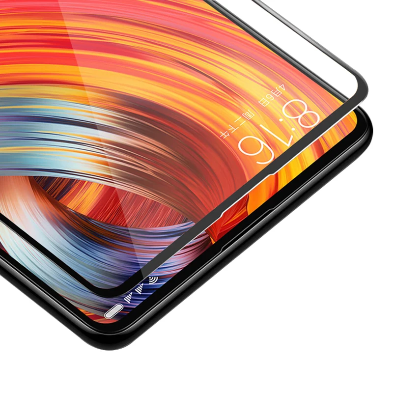 Для Xiaomi Mi Mix 2 стекло MOFI 2s Закаленное пленка полное покрытие Защита экрана для Mix2