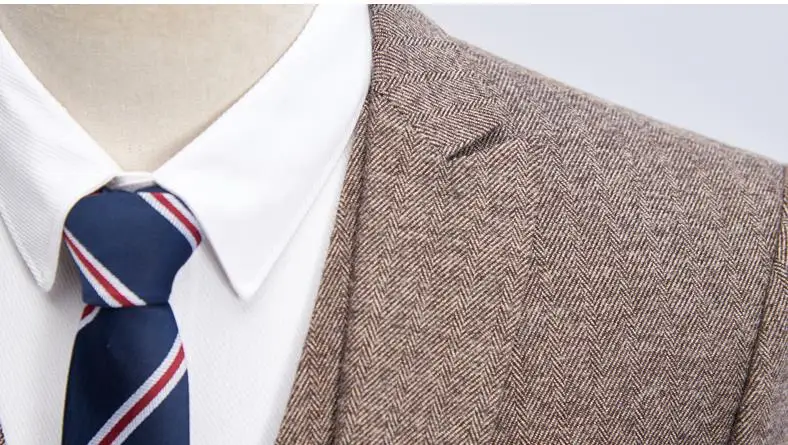 Стиль мужской костюм однобортный шерстяной костюм для мужчин Slim Fit деловое свадебное платье мужские классические костюмы полный размер костюм Homme